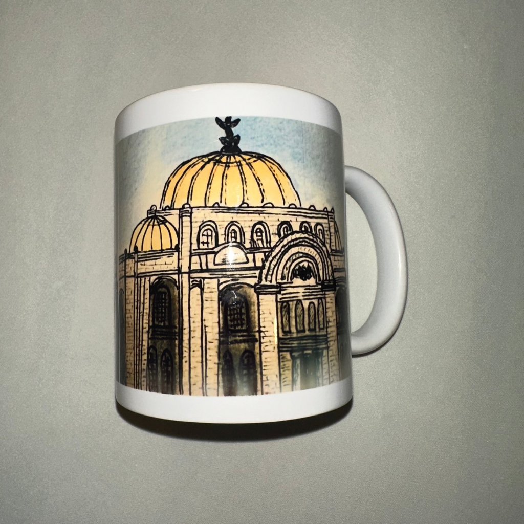 Taza "Bellas Artes" impresion