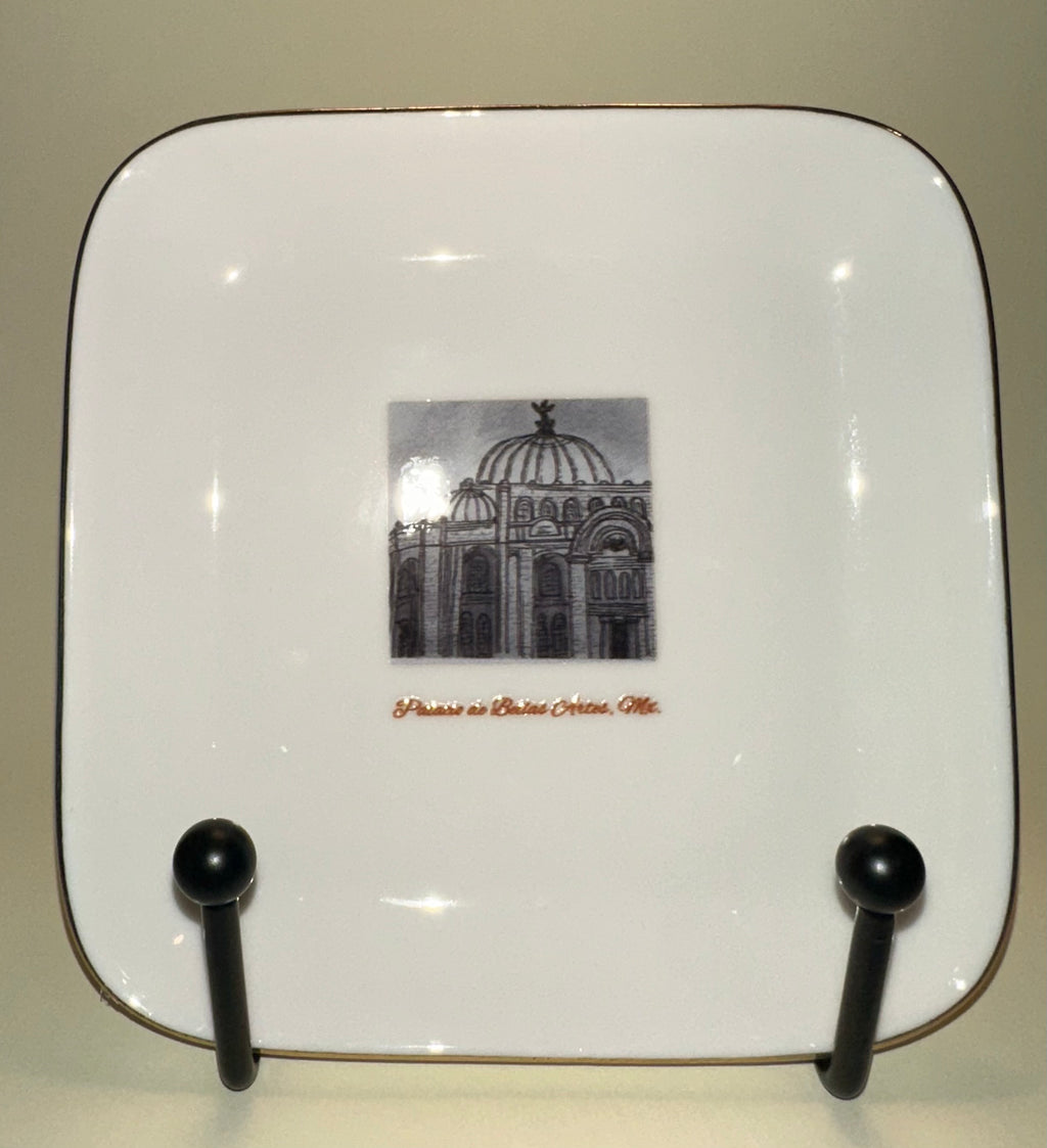 Plato de cerámica "Bellas Artes"