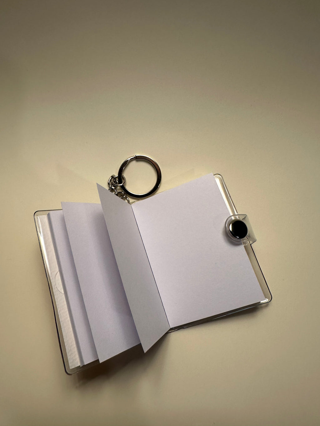 "Scribe" mini notebook keychain
