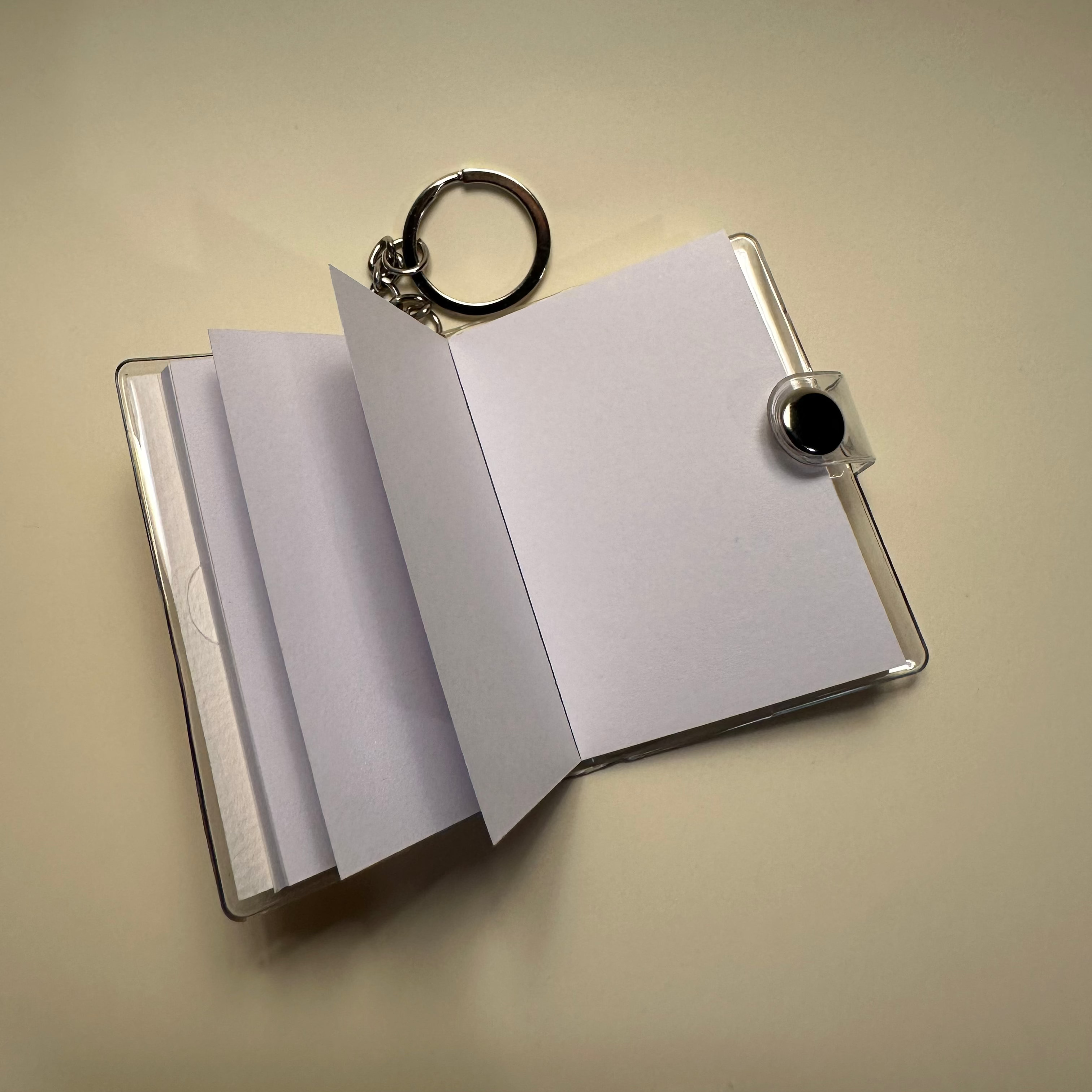 Llavero de mini libreta "Mapa"